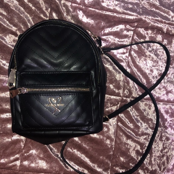 black victoria secret mini backpack Victoria's Small Faux Fur Gold Accents 10 X 8 x 4 Inches: Buy Online at Best Price in UAE stylish traveler Make your key bundle cuter with this extra Buy The Victoria Small Backpack
